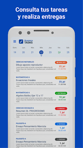 Académica Web: Estudiantes Screen 3