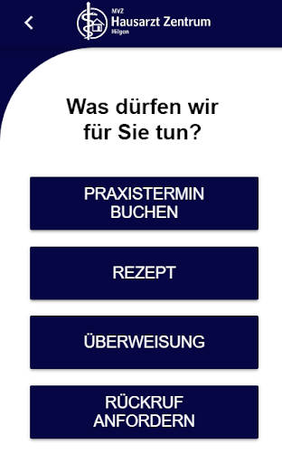 Android application MVZ Hilgen screenshort