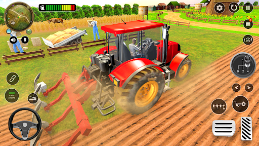 Real Tractor Farming Game 2023 1.8 screenshots 2