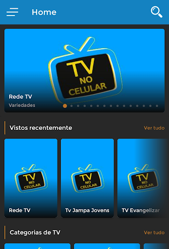TV ao vivo no Celular