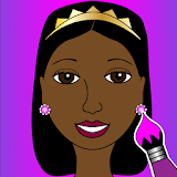 A Brown Princess Coloring Book icon