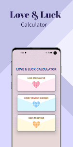 Love and Luck - Calculator