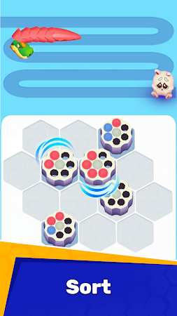 Game screenshot Snake Bullet Sort hack
