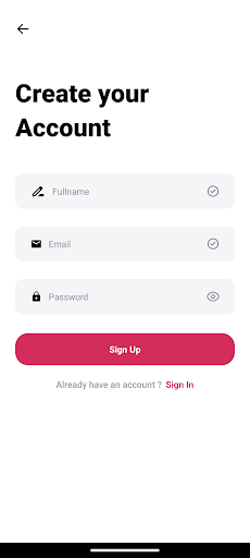 Android application Wecommerce screenshort