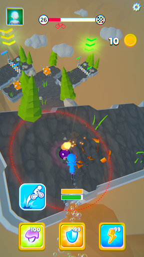 Bike Down! Screen 2
