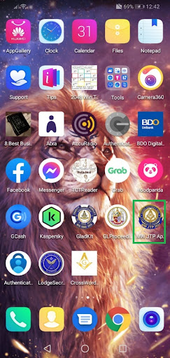 Android application MW JTP App screenshort