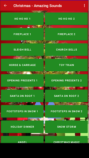 Christmas Sounds Soundboard Screen 3