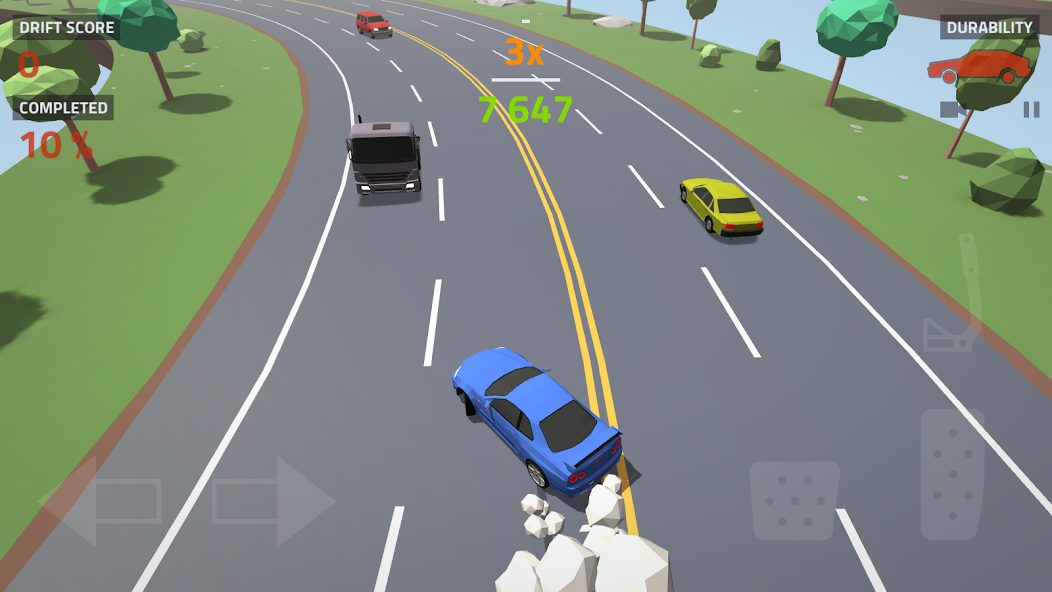 Polygon Drift: Traffic Racing banner