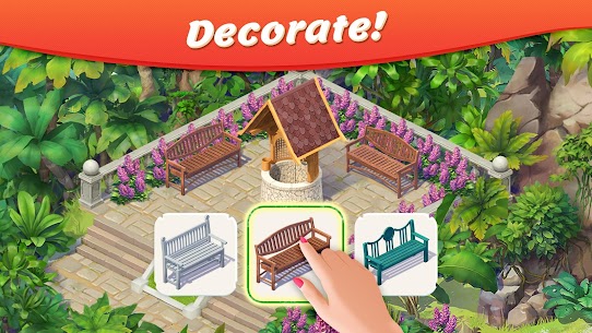 Tropical Forest: Match 3 Story Mod Apk (Unlimited Money) 3