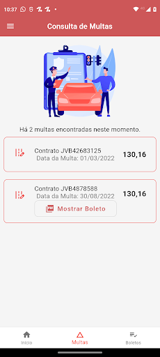 Loca9 Motos Condutor Cliente Screen 2