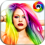 Cover Image of Скачать Hair Color Changer Camera LIVE 2.0 APK