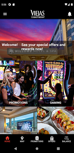 myViejas Rewards Screen 3