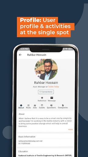 TexMeta: A Textile Biz Network Screen 3