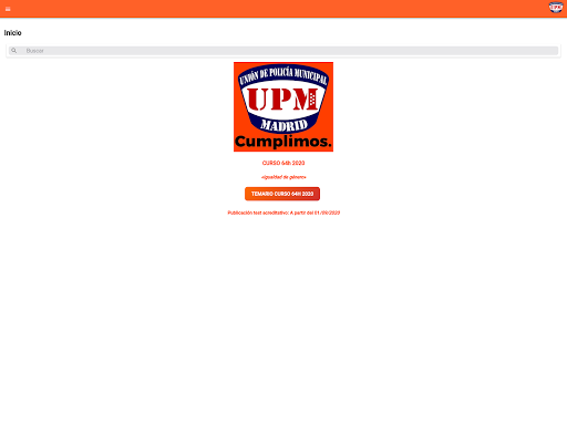 UPM. Info + Utilidades. Screen 3