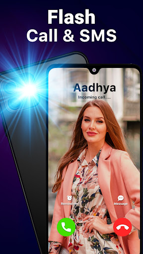 Android application Flash App Flash Alert Call SMS screenshort