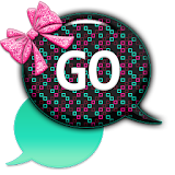GO SMS - Sugar Bows 2 icon