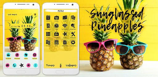 夏壁紙アイコン パイナップル サングラス 無料 Google Play のアプリ
