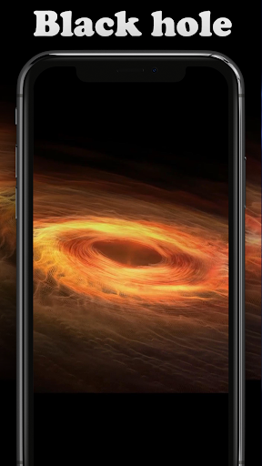 Android application Black Hole Live Wallpaper screenshort