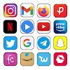 All Social Media & network app icon