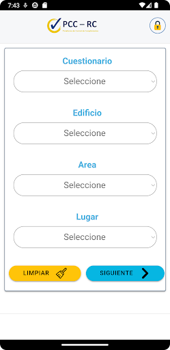 Plat. Control de Cumplimiento Screen 2