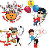 New Year Stickers - 2017 Cards icon