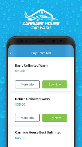 Carriage House Car Wash Screen 3