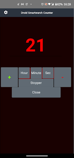 Droid Smartwatch Counter Screen 2