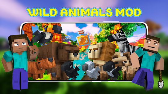 Wild Animals Mod For Minecraft 1