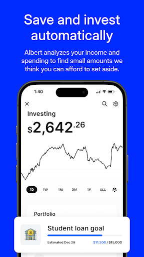 Screenshot of Albert: Budgeting and Banking
