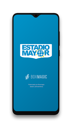 Android application Estadio Mayor screenshort