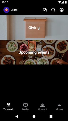 Android application John Humenik Ministries screenshort