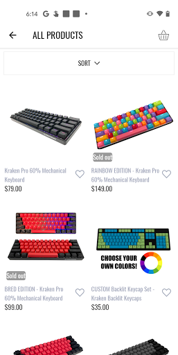 Kraken Keyboards Screen 3