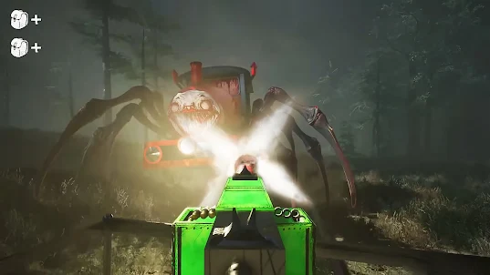 Choo Choo Spider Horror Train