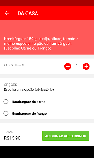 Duo Pasta & Burger Screen 2