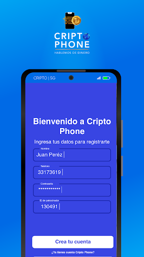 Cripto Phone Screen 2