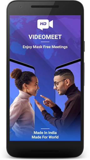 Android application VideoMeet - Video Conference screenshort