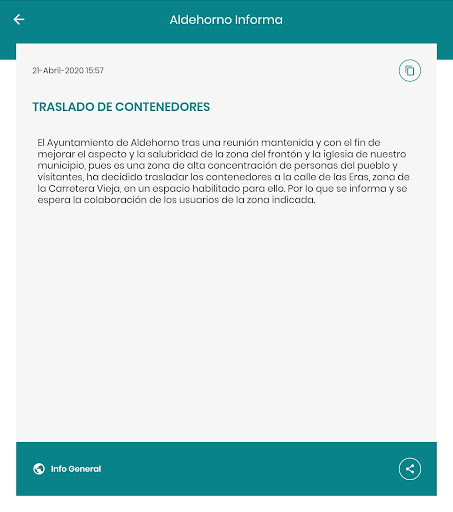 Aldehorno Informa Screen 3
