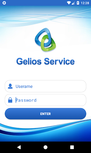 Android application GeliosService screenshort