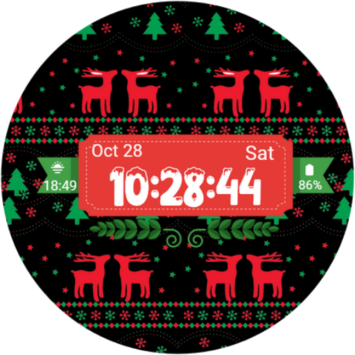 Christmas Watch Face wear OS Logo