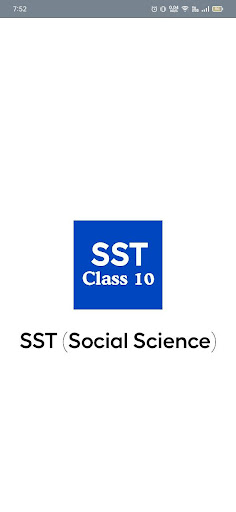 Android application Class 10 SST Chapter-wise screenshort