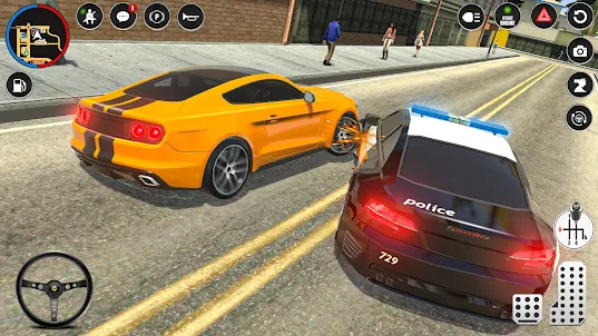 Police Car Games Thief Chase
