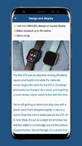 Amazfit GTS 2 Guide Screen 3