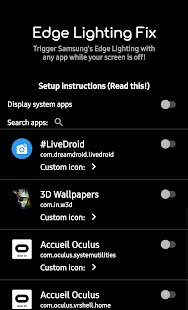 Edge Lighting fix for All Apps Ekran görüntüsü