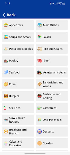 Offline Recipe Blend Screen 3