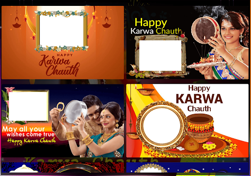 Karwa Chauth:Wishes,PhotoFrame Screen 2