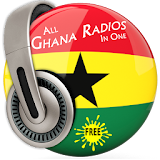 All Ghana Radios in One Free icon