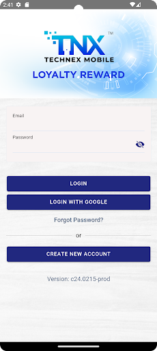 Android application Technex Mobile screenshort