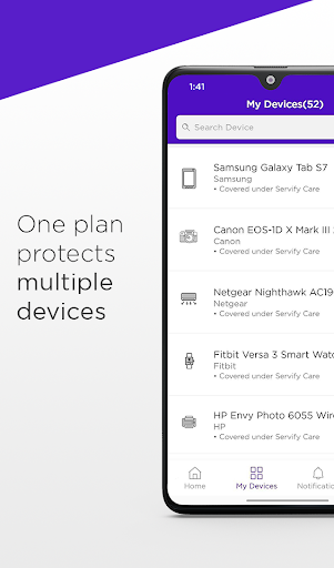 Servify Care Screen 2