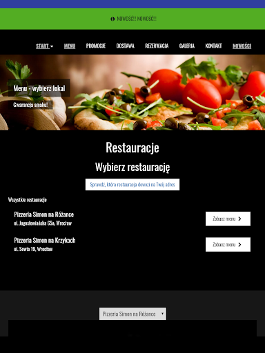 Pizzeria Simon Screen 3