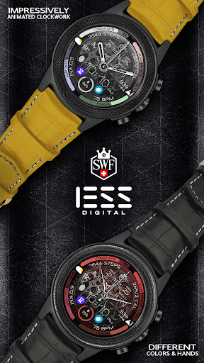 SWF Less Digital Watch Face Screen 3
